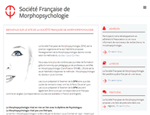 Tablet Screenshot of morphopsychologie.org